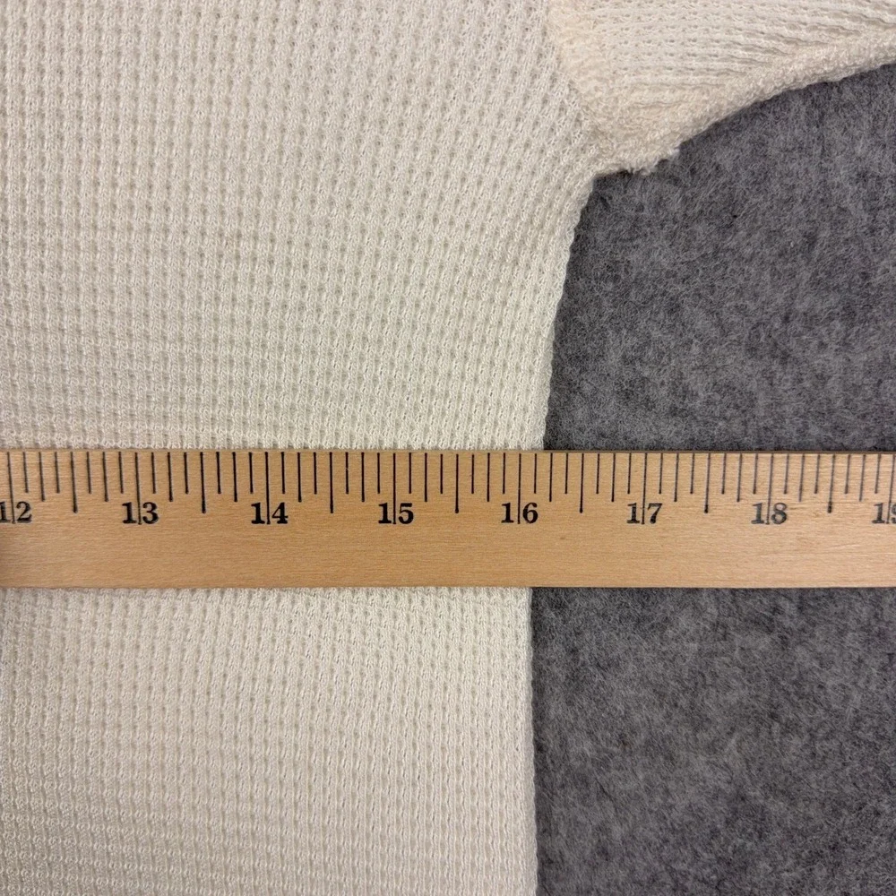 VTG CWU-44/P Undershirt Large Cream Aramid Flyer Anti Exposure Waffle Turtleneck